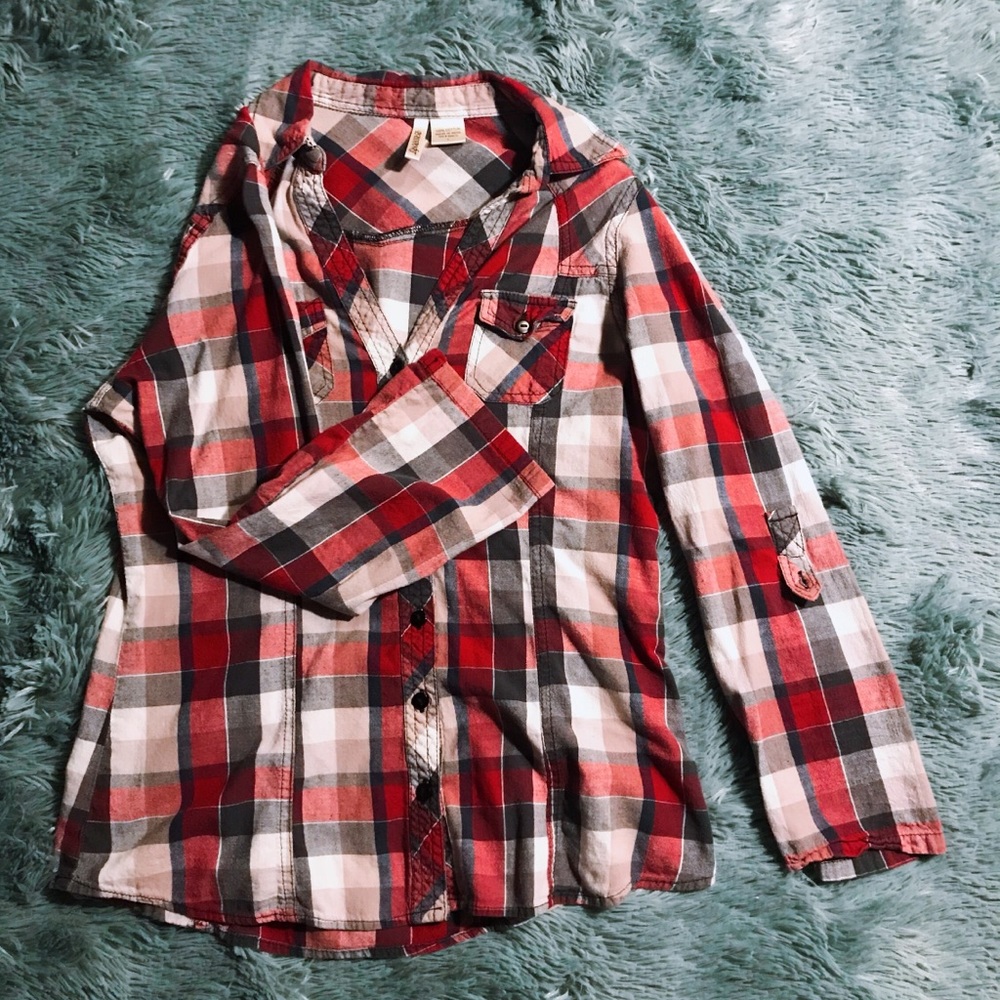 ✰ PASSPORT ✰ Women’s Multicolored Flannel